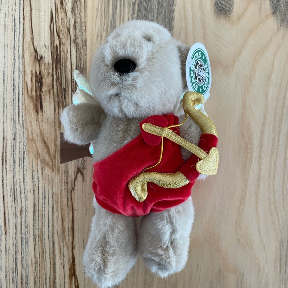 NWT Starbucks Bearista Cupid Bear Collectible - Picture 2 of 6